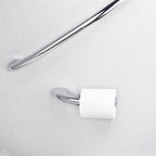 Portarotolo Gedy modello Maldive in Ottone e Cromall - Cromato