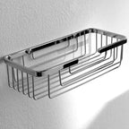 Griglia doccia rettangolare 30x13 in ottone cromato lucido ARES