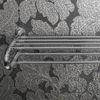 Rack porta salvietta in ottone cromato collezione Hermitage di Colombo Design