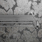 Rack porta salvietta in ottone cromato collezione Hermitage di Colombo Design