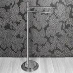 Piantana in ottone cromato Hermitage di Colombo Design