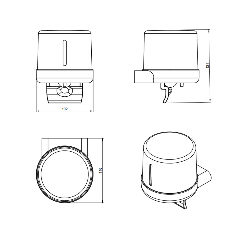 Dispenser sapone sospeso in ottone cromato e plastica della collezione 'Architect s+' by Cosmic - 400ml