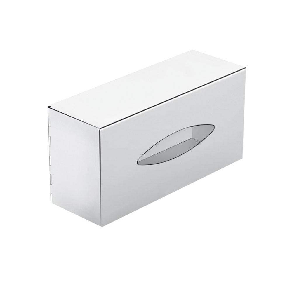 Cofanetto Kleenex sospeso in acciaio cromato della collezione 'Architect s+' by Cosmic