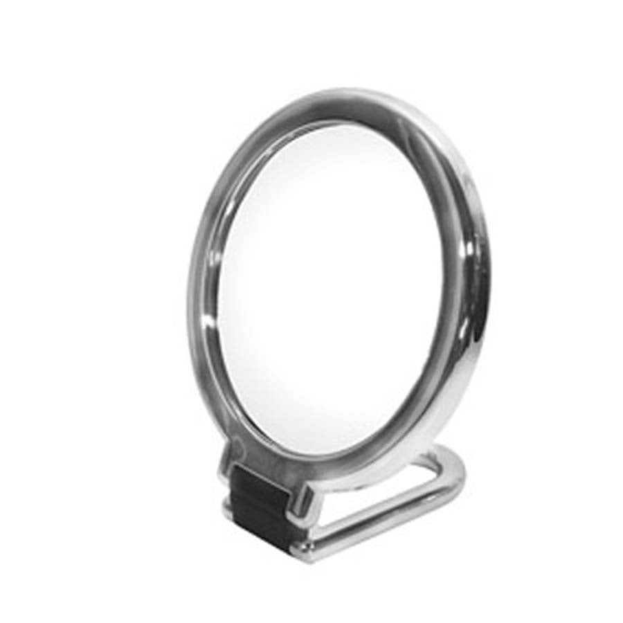 Specchio ingranditore x2 bifacciale con manico pieghevole modello Toeletta di Koh-i-Noor
