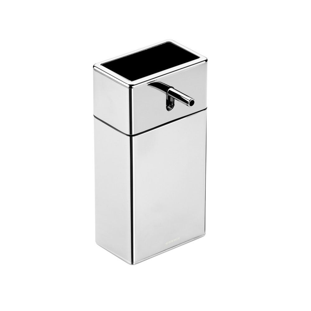 Dispenser sapone a muro in ottone cromato della collezione 'Extreme' by Cosmic cm 8x8