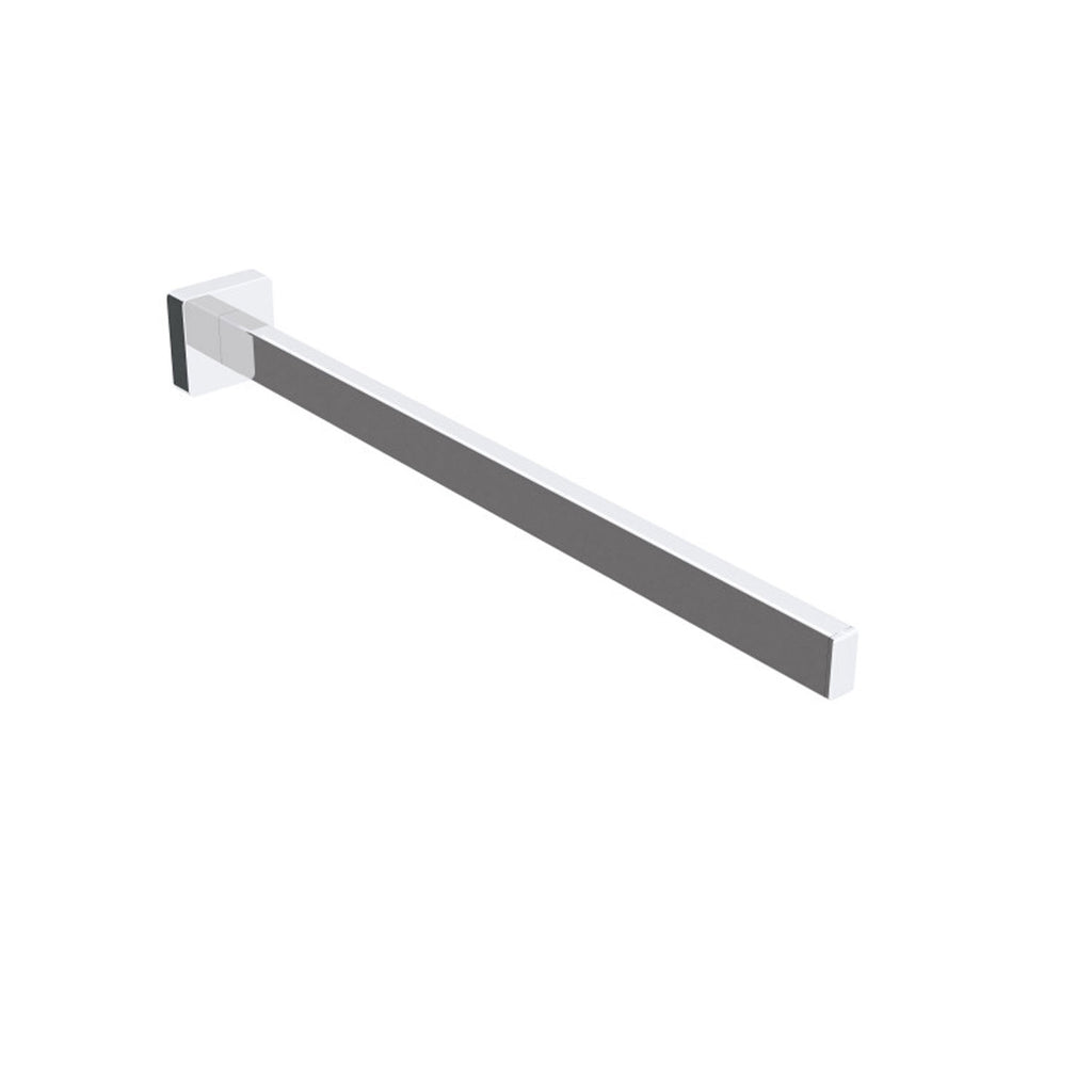 Portasciugamani in ottone da parete collezione Dado di Lineabeta - Metallo cromo