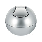 Pattumiera da 1L con coperchio basculante rimovibile modello Bowl - Argento