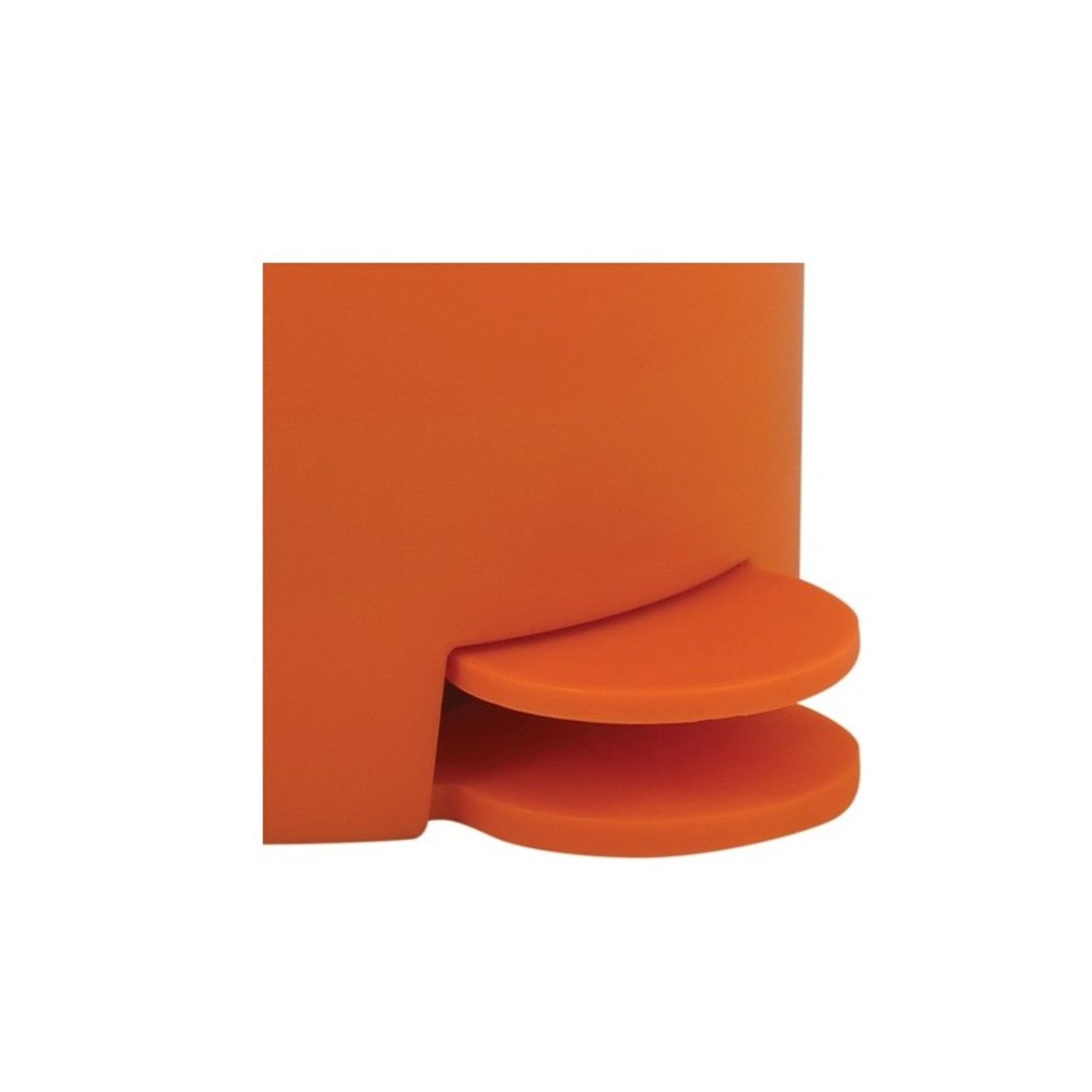 Pattumiera a pedale da 3L modello Osaki in polipropilene - Arancione Opaco