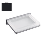 Porta sapone nero opaco collezione Look di Colombo Design