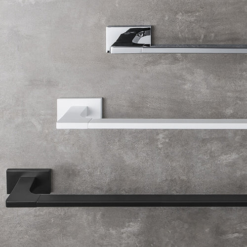 Porta salvietta 72cm in ottone nero opaco collezione Look di Colombo Design