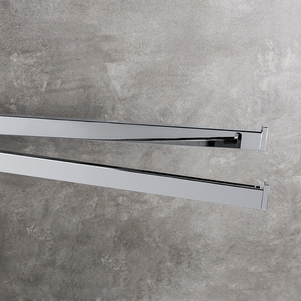 Porta salvietta doppio snodo in ottone collezione Look di Colombo Design