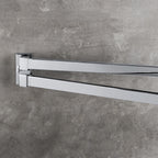 Porta salvietta doppio snodo in ottone collezione Look di Colombo Design