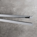 Porta salvietta doppio snodo nero opaco collezione Look di Colombo Design