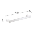 Portasalviette a muro Gedy serie Pirenei 35 cm - Cromato