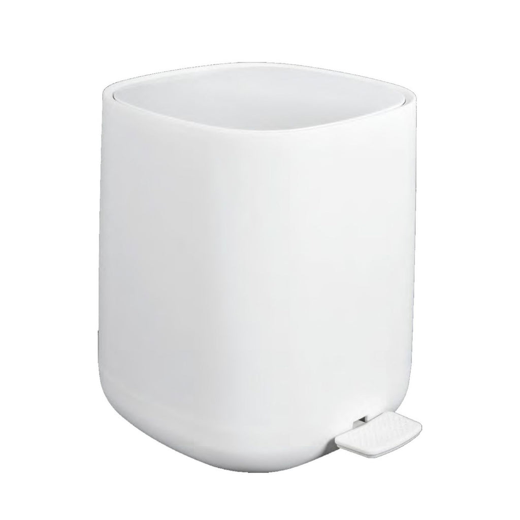 Cestino Gettacarta POD Bianco capienza di 5 litri con chiusura Soft Close e maniglia sul retro