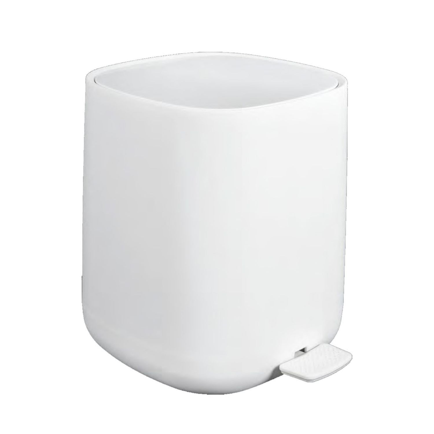 Cestino Gettacarta POD Bianco capienza di 5 litri con chiusura Soft Close e maniglia sul retro