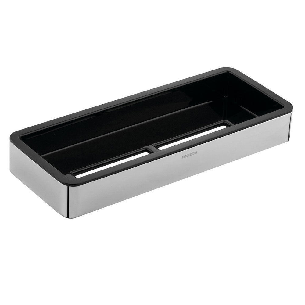 Porta sapone doccia in ottone cromato e plastica della collezione 'Extreme' by Cosmic cm 30x12x4