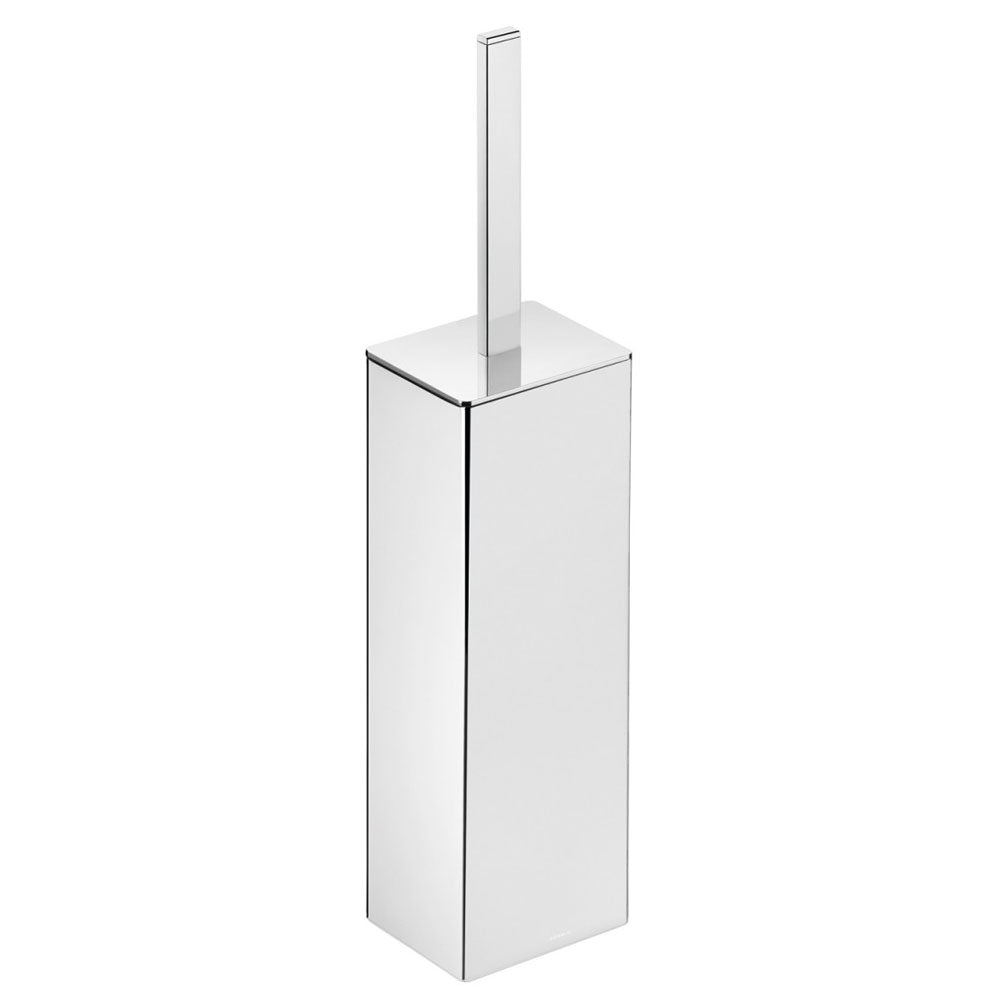 Porta scopino da appoggio in ottone cromato della collezione 'Extreme' by Cosmic