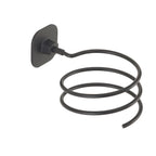 Porta phon in acciaio inox e cromall Teide di Gedy - Nero Matt