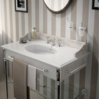 Porta asciugamani 45 cm in Acciaio Inox Genziana di Gedy - Cromato