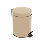 Pattumiera a pedale da 5L in Acciaio modello Sydney - Sabbia