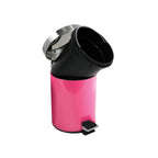 Pattumiera a pedale da 3L in Acciaio Inox - Fucsia