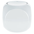 Pattumiera 1L a forma di Dado con coperchio basculante - Bianco