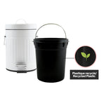 Pattumiera a pedale in Acciaio da 3L modello Habana - Bianco