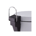 Pattumiera a pedale da 3L in Acciaio Inox modello Unis - Bianco