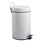 Pattumiera a pedale da 12L in Acciaio Inox modello Unis - Bianco