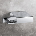 Porta rotolo coperto in ottone collezione Look  di Colombo Design