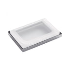 Porta sapone d'appoggio in ottone collezione Look di Colombo Design