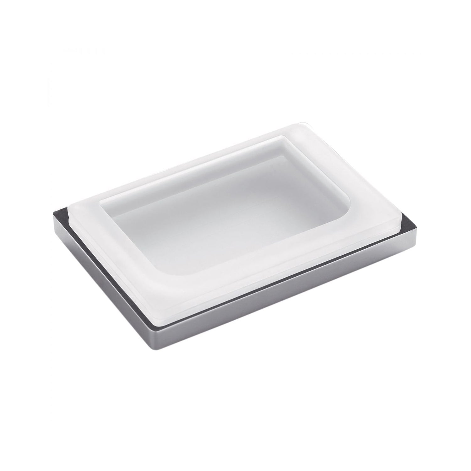 Porta sapone d'appoggio in ottone collezione Look di Colombo Design