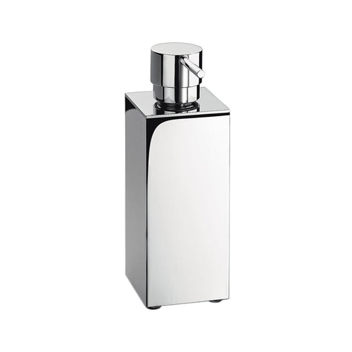 Spandisapone d'appoggio in ottone cromato collezione Look di Colombo Design