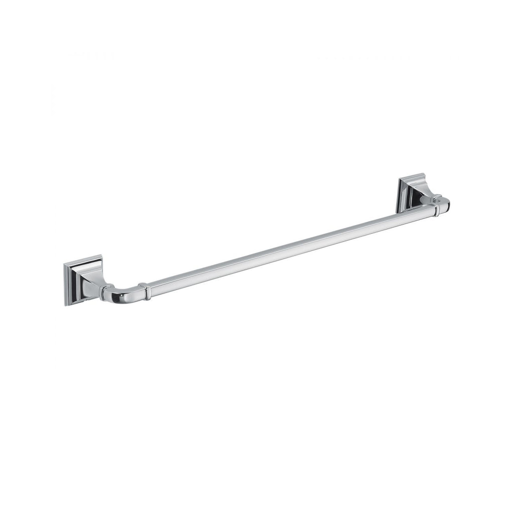 Porta salvietta 60cm in ottone cromato collezione Portofino di Colombo Design