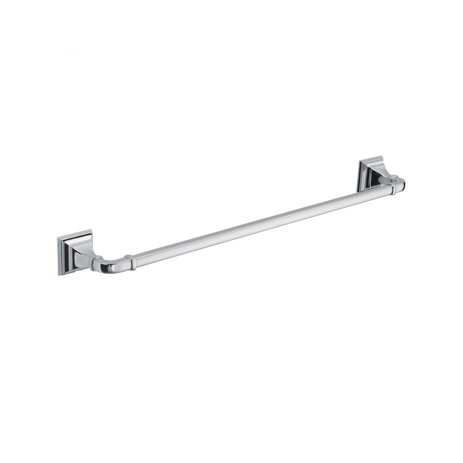 Porta salvietta 60cm in ottone cromato collezione Portofino di Colombo Design