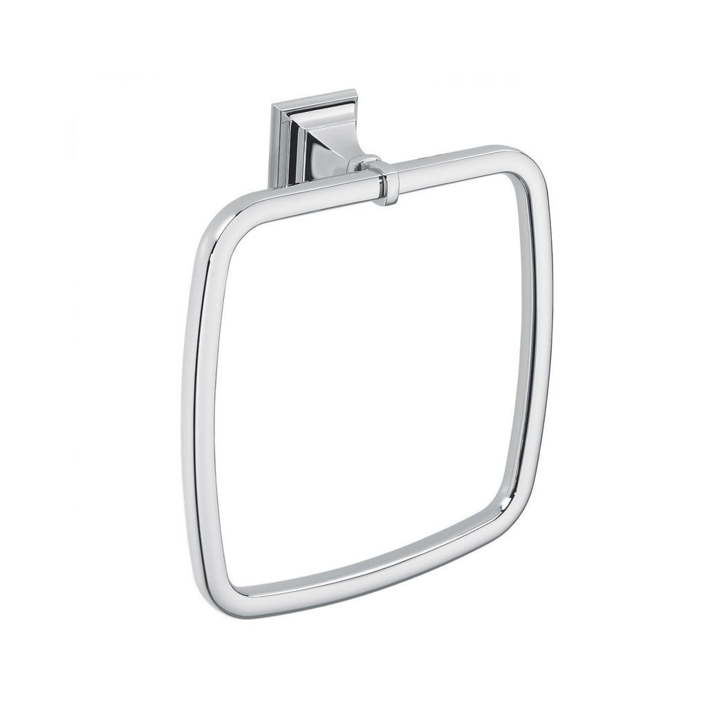 Porta salvietta ad anello in ottone cromato collezione Portofino di Colombo Design