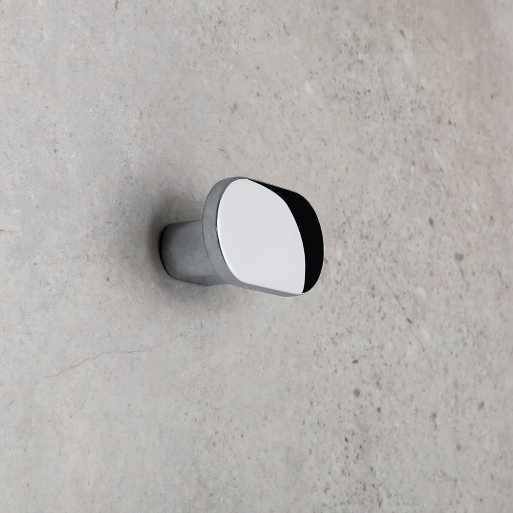 Appenditutto da Bagno in ottone cromato Colombo Design collezione Basic B2727 Con fissaggio a tassello