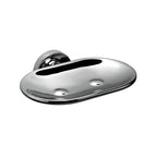 Porta sapone inamovibile in ottone cromato Colombo Design collezione Basic Con fissaggio a tassello