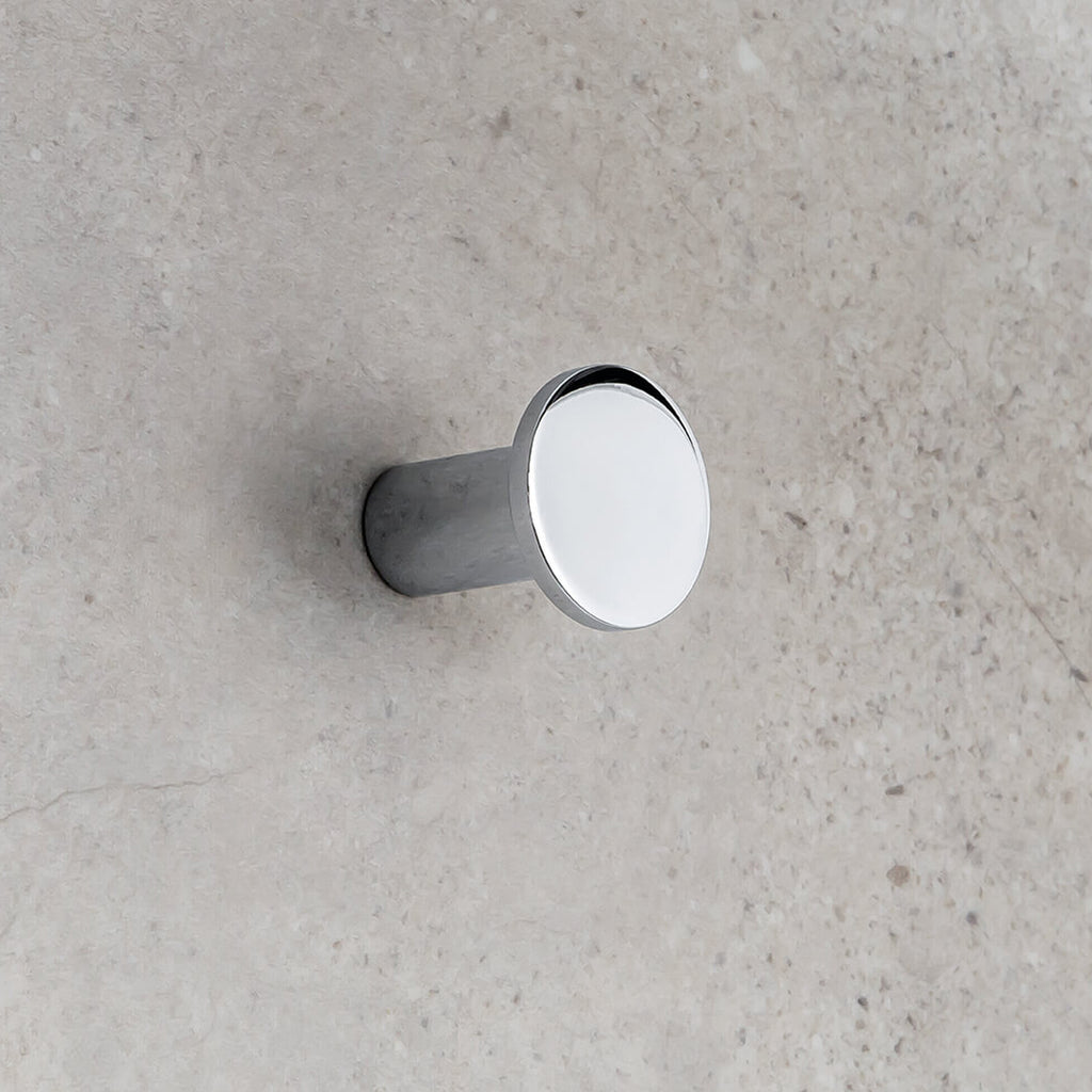 Appenditutto da Bagno in ottone nero Colombo Design collezione Basic Con fissaggio a tassello