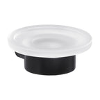 Portasapone a muro in Ottone e Cromall di Gedy serie Pirenei - Nero Matt
