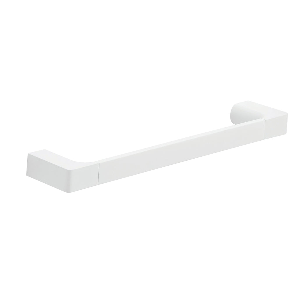 Porta asciugamani a muro Gedy serie Pirenei 35 cm - Bianco Matt
