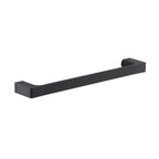 Porta asciugamani a muro Gedy serie Pirenei 35 cm - Nero Matt