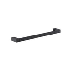 Portasalviette a muro di Gedy serie Pirenei 45 cm - Nero Matt