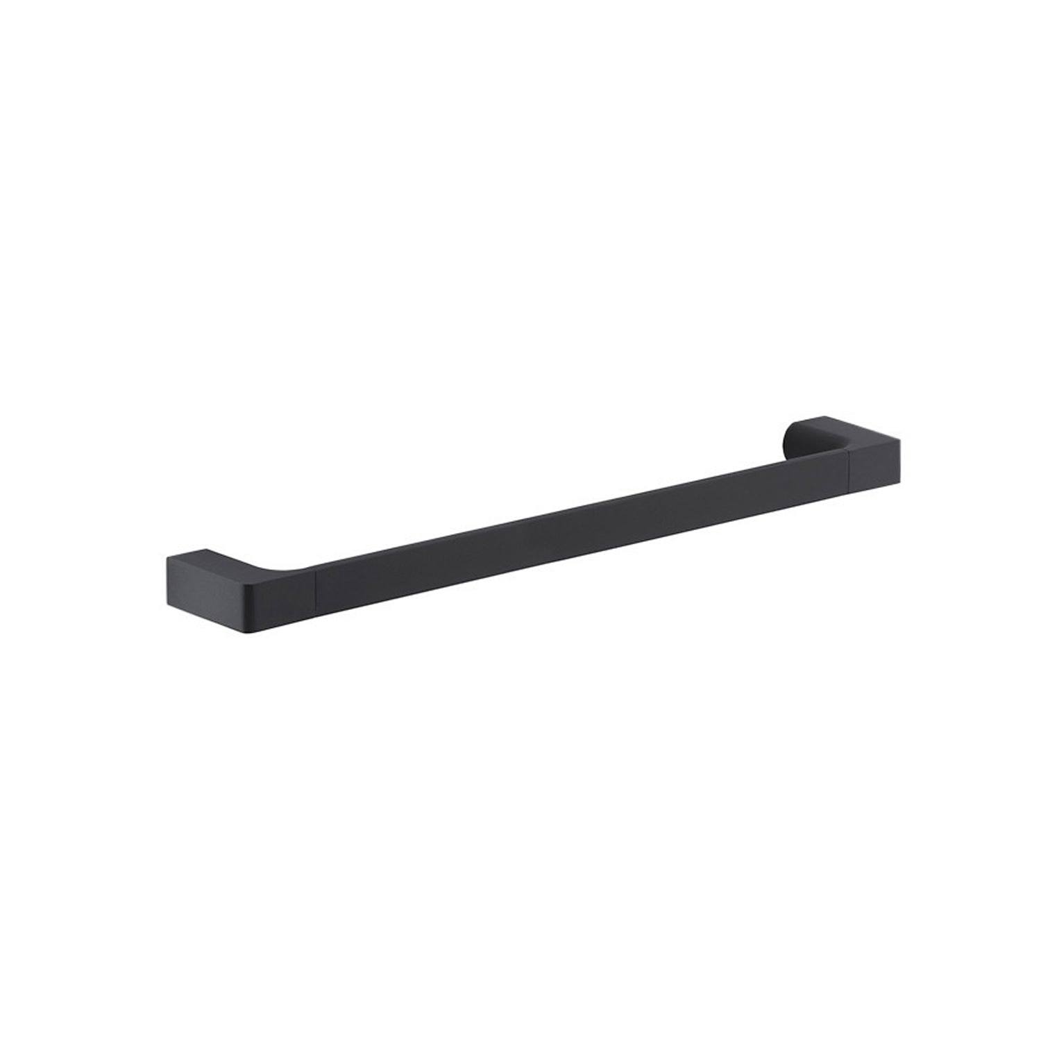 Portasalviette a muro di Gedy serie Pirenei 45 cm - Nero Matt