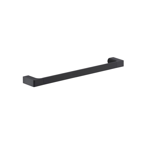 Portasalviette a muro di Gedy serie Pirenei 45 cm - Nero Matt