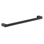 Portasalviette a muro di Gedy serie Pirenei 60 cm - Nero Matt