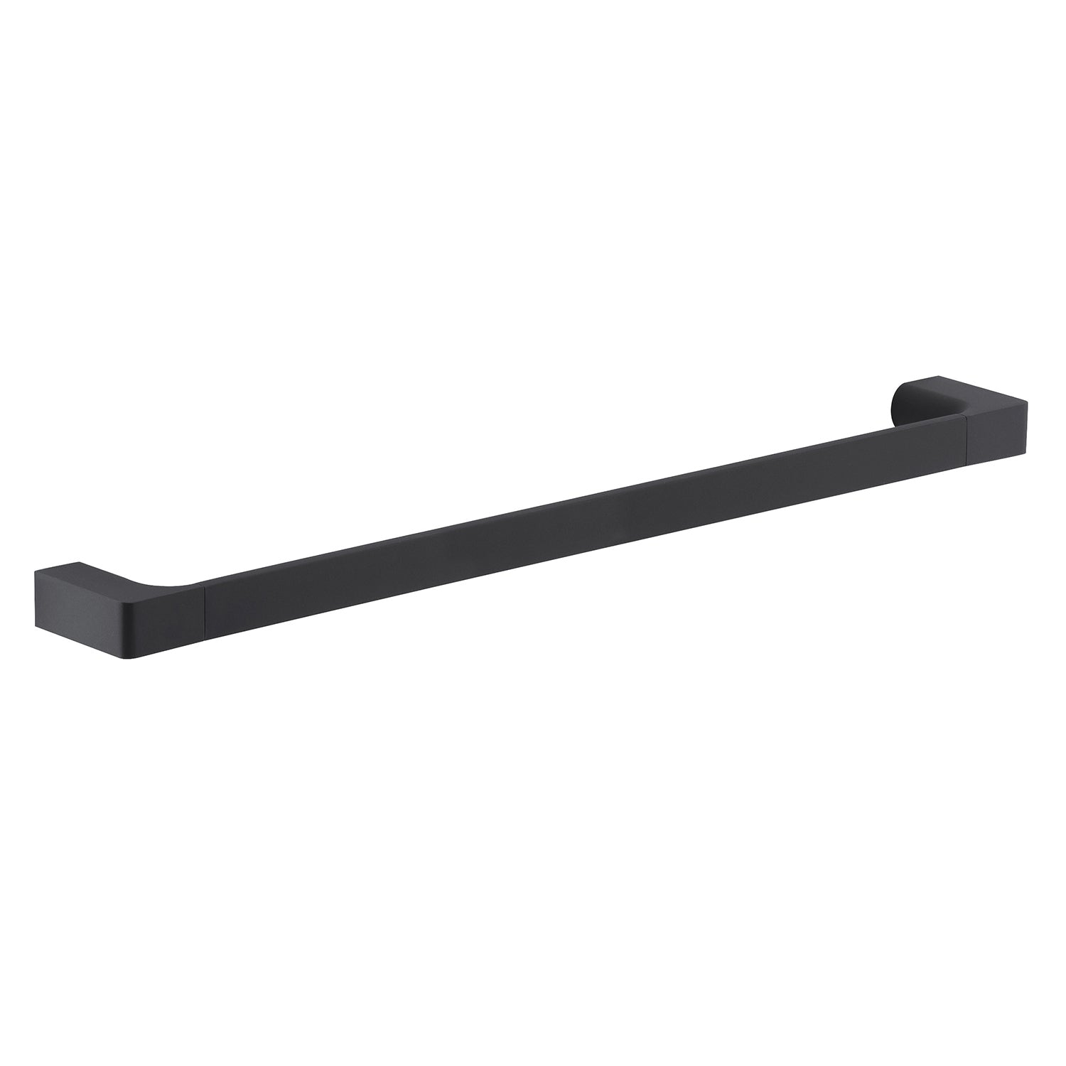 Portasalviette a muro di Gedy serie Pirenei 60 cm - Nero Matt