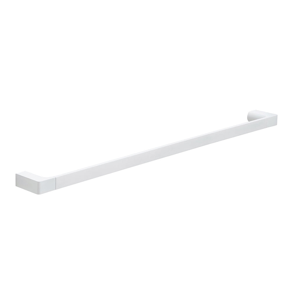 Portasalviette a muro di Gedy serie Pirenei 80 cm - Bianco Matt