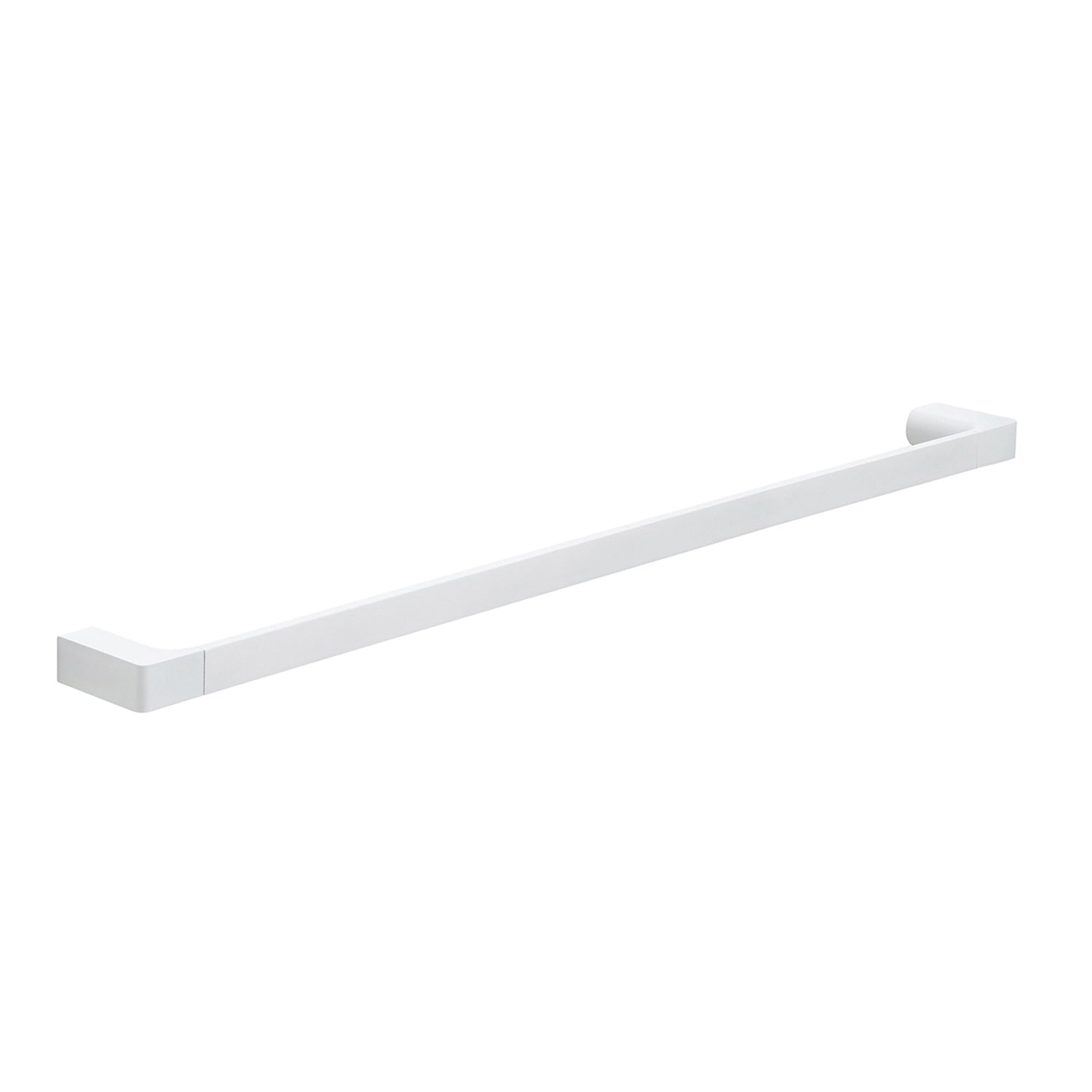 Portasalviette a muro di Gedy serie Pirenei 80 cm - Bianco Matt